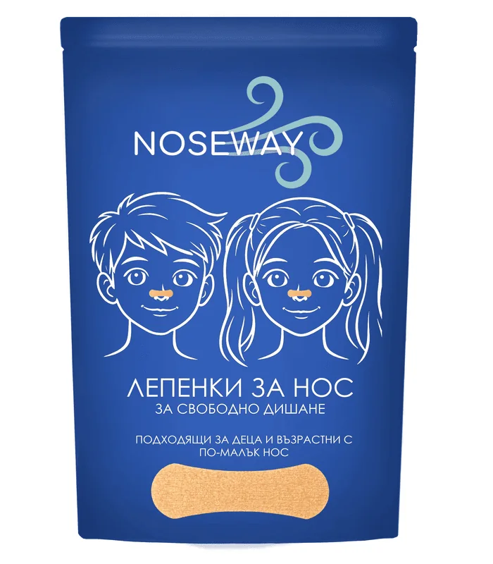 Noseway лепенки за нос, детски размер